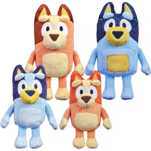 Bluey’s Play Date Plush Surprise Toddler House Playset, Durable Toy House with Exclusive Cuddly Stuffed Toy, Immersive House Toys for Kids of Ages 3+(Family Plush)