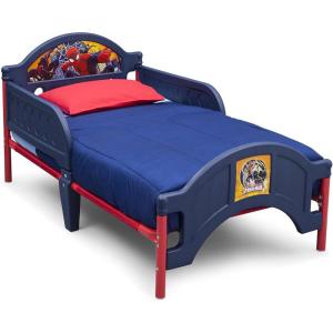 Delta Children Plastic Toddler Bed, Bluey(Spider-man)