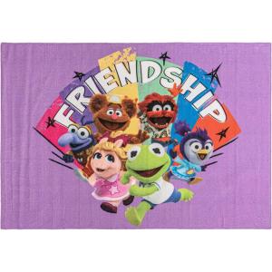 Gertmenian Bluey Indoor Area Rug – 3×5 Small, Non-Slip, Ideal for Children in Bedroom, Game Room, Classroom, Nursery or Play Area – Bluey Playful Friends, Multi, 28029(Muppets Babies)