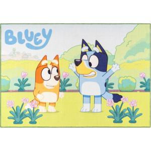 Gertmenian Bluey Indoor Area Rug – 3×5 Small, Non-Slip, Ideal for Children in Bedroom, Game Room, Classroom, Nursery or Play Area – Bluey Playful Friends, Multi, 28029(Bluey Playtime Friends)