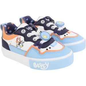 Ground Up Bluey and Bingo Court Low Top Sneakers(Blue/White)
