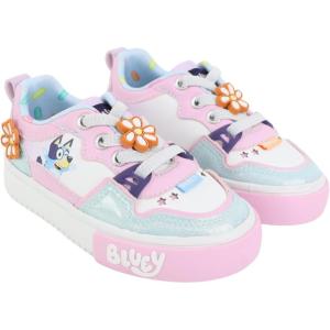 Ground Up Bluey and Bingo Court Low Top Sneakers(Pink)