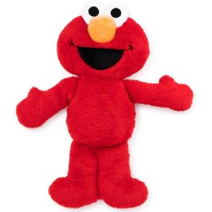 Jay Franco Bingo Mini Plush Pillow Buddy – Super Soft Bluey Character Pillow – Polyester Microfiber, 11 Inches(Red – Elmo)
