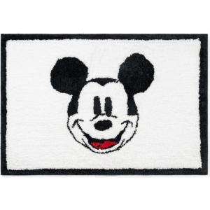 Jay Franco Bluey Kids Bath Rug – Soft, Non-Slip, Machine Washable, Blue Bathroom Mat 20 x 30(White – Mickey Mouse)