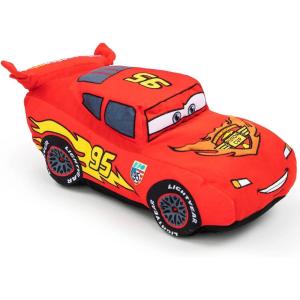 Jay Franco Bluey Plush Pillow Buddy – Super Stuffed Soft Character Pillow – Polyester Microfiber, 19 Inches(Cars – Lightning Mcqueen)