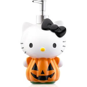 Jay Franco Bluey Soap Dispenser – Blue Kids Bathroom Accessory – Resin Lotion Pump(Orange – Hello Kitty)