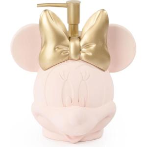 Jay Franco Bluey Soap Dispenser – Blue Kids Bathroom Accessory – Resin Lotion Pump(Pink – Minnie Mouse)