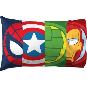 Jay Franco Bluey & Bingo 1 Single Reversible Pillowcase – Double-Sided Kids Super Soft Bedding (Official Bluey Product)(Multi – Super Hero Adventures)