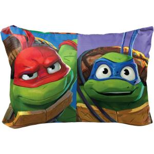 Jay Franco Bluey & Bingo 1 Single Reversible Pillowcase – Double-Sided Kids Super Soft Bedding (Official Bluey Product)(Multi – Tmnt)