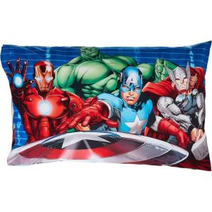 Jay Franco Bluey & Bingo 1 Single Reversible Pillowcase – Double-Sided Kids Super Soft Bedding (Official Bluey Product)(Multicolor – Anvengers)