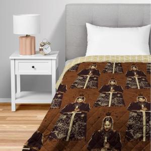 Northwest Bluey Balloon Celebration Quilted Throw Blanket – Official Cartoon Throw Blanket Featuring Bluey, for Adults Boys Girls Bed, Couch, or Playroom, 60 x 80 Inches(Middle Earth Quest)