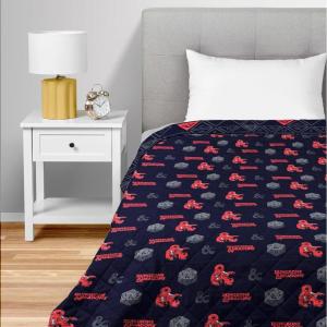 Northwest Bluey Balloon Celebration Quilted Throw Blanket – Official Cartoon Throw Blanket Featuring Bluey, for Adults Boys Girls Bed, Couch, or Playroom, 60 x 80 Inches(Nat D20)
