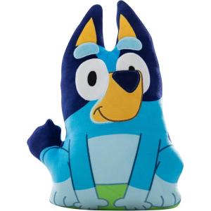Northwest Bluey Happy Bingo Cloud Pillow 12″ – Plush Kids Stuffed Toy, Cartoon Character, Bedroom Decor, Gift for Girls & Boys(Happy Bluey)