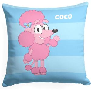 Northwest Bluey Pillow, 18″ x 18″, Roll Call Coco(Roll Call Coco)