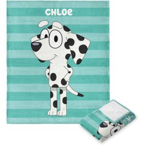 Northwest Bluey Silk Touch Throw Blanket, 50″ x 60″, Roll Call Bandit(Roll Call Chloe)