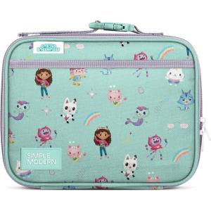 Simple Modern Bluey Kids Lunch Box for Toddler | Reusable Insulated Bag for Girls | Meal Containers for School with Exterior and Interior Pockets | Hadley Collection | Bluey Sky(Gabby’s Dollhouse: Gabby’s Friends)