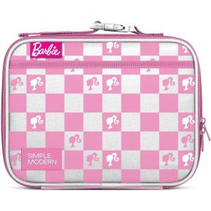 Simple Modern Bluey Kids Lunch Box for Toddler | Reusable Insulated Bag for Girls | Meal Containers for School with Exterior and Interior Pockets | Hadley Collection | Bluey Sky(Barbie: Checkmate)