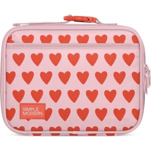 Simple Modern Bluey Kids Lunch Box for Toddler | Reusable Insulated Bag for Girls | Meal Containers for School with Exterior and Interior Pockets | Hadley Collection | Bluey Sky(-Sweetheart)
