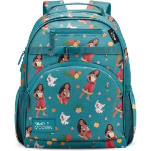 Simple Modern Medium Bluey Toddler Backpack for School Girls and Boys | Kindergarten Elementary Kids Backpack | Fletcher Collection | Kids – 15″ tall | Bluey Sky(Disney: Moana Oceana)