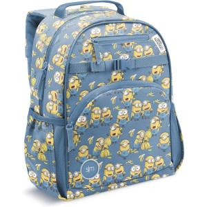 Simple Modern Medium Bluey Toddler Backpack for School Girls and Boys | Kindergarten Elementary Kids Backpack | Fletcher Collection | Kids – 15″ tall | Bluey Sky(Minions: Unite)