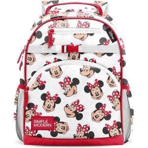 Simple Modern Medium Bluey Toddler Backpack for School Girls and Boys | Kindergarten Elementary Kids Backpack | Fletcher Collection | Kids – 15″ tall | Bluey Sky(Disney: Minnie Mouse Fun)