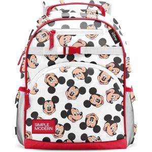 Simple Modern Medium Bluey Toddler Backpack for School Girls and Boys | Kindergarten Elementary Kids Backpack | Fletcher Collection | Kids – 15″ tall | Bluey Sky(Disney: Mickey Mouse Fun)