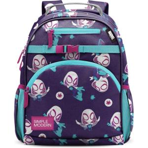 Simple Modern Medium Bluey Toddler Backpack for School Girls and Boys | Kindergarten Elementary Kids Backpack | Fletcher Collection | Kids – 15″ tall | Bluey Sky(Marvel: Spider Gwen)