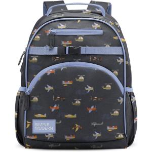 Simple Modern Medium Bluey Toddler Backpack for School Girls and Boys | Kindergarten Elementary Kids Backpack | Fletcher Collection | Kids – 15″ tall | Bluey Sky(-Wheels Up)