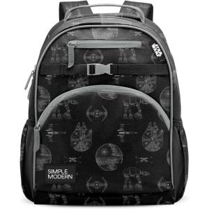 Simple Modern Medium Bluey Toddler Backpack for School Girls and Boys | Kindergarten Elementary Kids Backpack | Fletcher Collection | Kids – 15″ tall | Bluey Sky(Star Wars: Vehicle Schematics)
