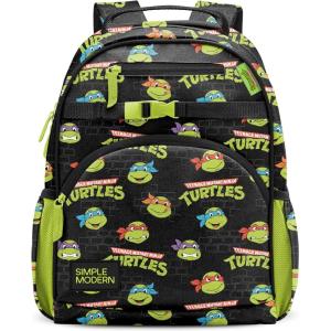 Simple Modern Medium Bluey Toddler Backpack for School Girls and Boys | Kindergarten Elementary Kids Backpack | Fletcher Collection | Kids – 15″ tall | Bluey Sky(Tmnt: Turtles Unite)