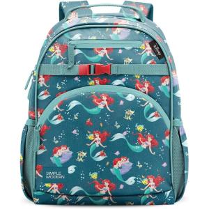 Simple Modern Medium Bluey Toddler Backpack for School Girls and Boys | Kindergarten Elementary Kids Backpack | Fletcher Collection | Kids – 15″ tall | Bluey Sky(Disney: Ariel’s Day Dream)