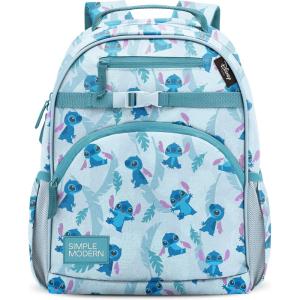 Simple Modern Medium Bluey Toddler Backpack for School Girls and Boys | Kindergarten Elementary Kids Backpack | Fletcher Collection | Kids – 15″ tall | Bluey Sky(Disney: Tropical Stitch)