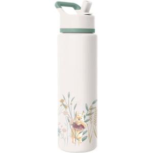 Simple Modern Summit Water Bottle with Straw Lid | Bluey 30oz Leak Proof Stainless Steel Insulated Cup | Gifts for Her Him | Bluey Stripes(-Disney: Winnie the Pooh in the Wilderness)