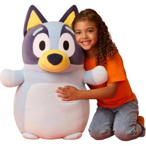 Squishmallows Original 26in Bluey HugMees – Ultrasoft Official Jazwares Plush (Jumbo)