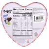 Bluey Valentine’s Candy Gift Box, Milk Chocolatey Hearts Inside, Individually Wrapped Pieces, Collectible Heart Container, 2.12 Ounces