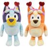 Bluey Figure 2-Pack Smoochy Kiss Bingo. 2 Episode-Themed Figures with Moving Arms & Love Letter Accessory, 2.5-3″ (6-7.6 cm) Poseable Toys for Kids. Recreate Moments from The Show.