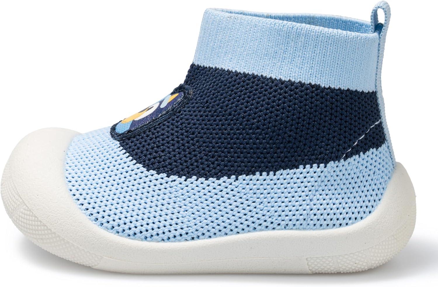 image:imageBluey Toddler Sock Top Shoes for Babies amp Kids Cute Bingo Print Soft Comfortable SlipOn Sock Shoes Unisex Everyday Indoor Outdoor Sizes 56910 Winter Play FootwearBlue