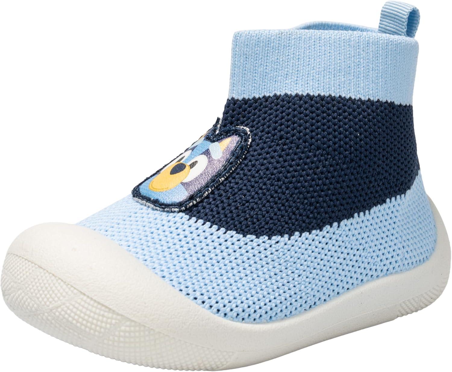 image:imageBluey Toddler Sock Top Shoes for Babies amp Kids Cute Bingo Print Soft Comfortable SlipOn Sock Shoes Unisex Everyday Indoor Outdoor Sizes 56910 Winter Play FootwearBlue