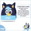 Bluey Bandit and Chilli Toddler Hat with Winter Mittens for Kids – Warm Winter Hat for Toddler with Kids Mittens Blue Grey(Bluey Winter Hat)