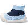 Bluey Toddler Sock Top Shoes for Babies & Kids – Cute Bingo Print Soft Comfortable Slip-On Sock Shoes, Unisex Everyday Indoor Outdoor Sizes 5/6-9/10 Winter Play Footwear(Blue)