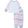 Bluey girls 4-piece Loose-fit Pajama Set, Soft & Cute for Kids(Bluey Sweater)