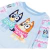 Bluey girls 4-piece Loose-fit Pajama Set, Soft & Cute for Kids(Bluey Sweater)