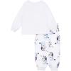 Bluey girls 4-piece Loose-fit Pajama Set, Soft & Cute for Kids(Bluey Valentine)