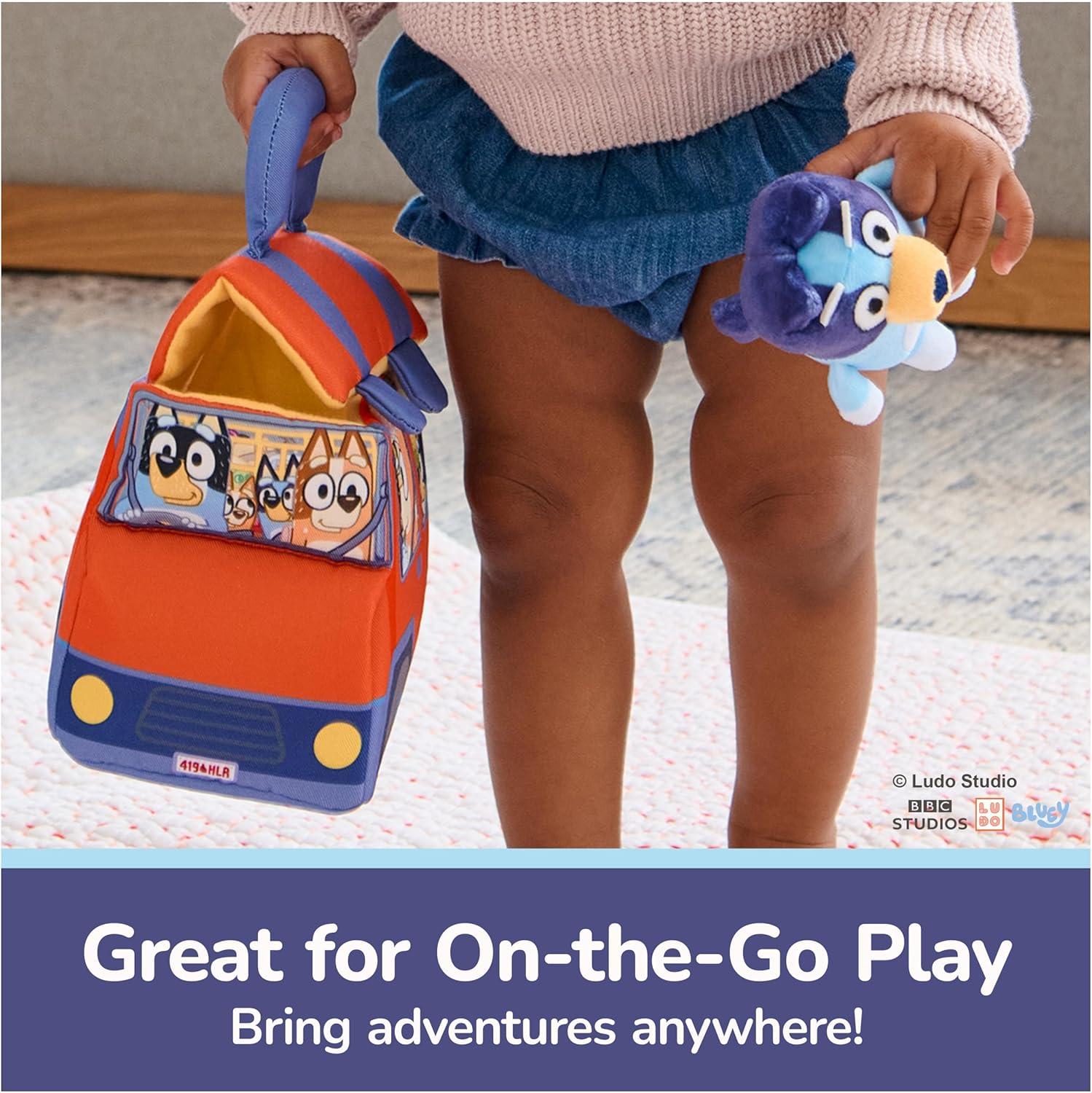 image:imageGUND Bluey 5Piece Plush Playset Official Bluey Stuffed Animals and Sensory Toys for Babies and Toddlers 7