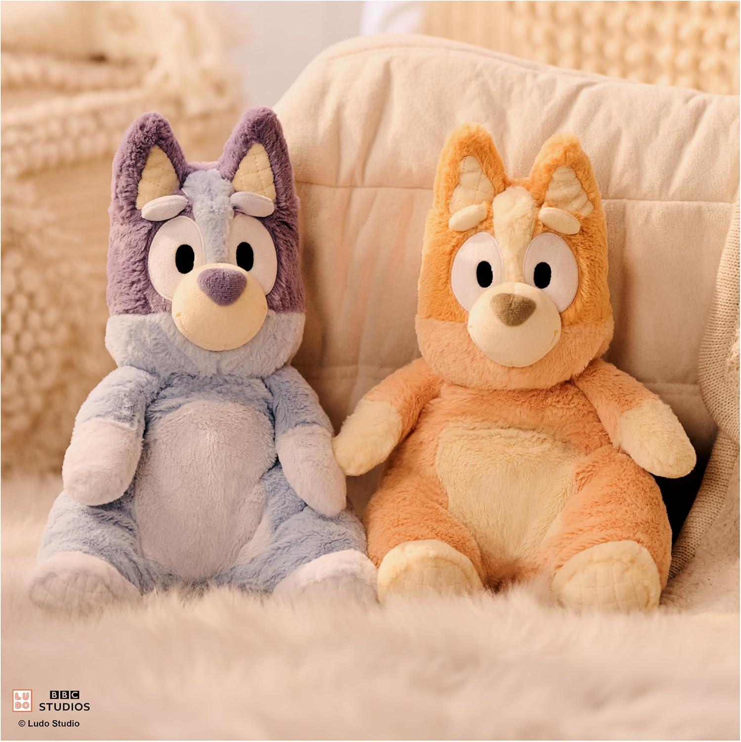 image:imageGUND Official Bluey Oh So Snuggly Plush Bluey Plushies Stuffed Animal Sensory Toy for Babies and Toddlers Blue 125