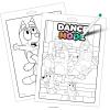 Bluey 16 Page Imagine Ink Coloring Book with 6 Mini Mess Free Markers, 57851