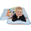 Bluey Kids Nap-Mat Set – Includes Pillow and Plush Blanket – Great for Boys or Girls Napping During Daycare or Preschool – Fits Toddlers and Young Children(Toddler)