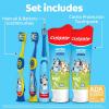 Colgate Kids Bluey Toothbrush and Kids Toothpaste Gift Set, Includes Bluey-Themed Battery Toothbrush, 2 Bubblegum Flavored Fluoride Toothpastes, and 2 Manual Toothbrushes