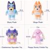 GUND Bluey 5-Piece Plush Playset, Official Bluey Stuffed Animals and Sensory Toys for Babies and Toddlers, 7”