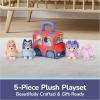 GUND Bluey 5-Piece Plush Playset, Official Bluey Stuffed Animals and Sensory Toys for Babies and Toddlers, 7”